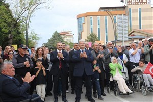Aksaray’da Engelliler Haftası kapsamında farkındalık yürüyüşü düzenlendi