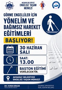 Yönelim ve Bağımsız Hareket Eğitimi